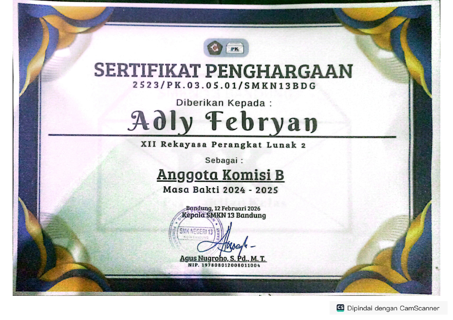 Anggota Majelis Perwakilan Kelas