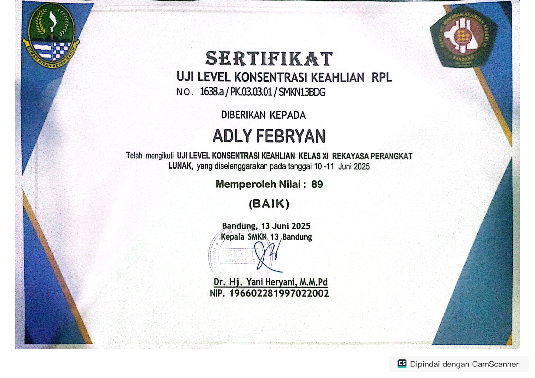 Uji Level Kompetensi
